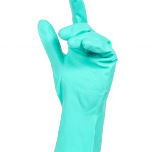 Guante de Nitrilo 13" Verde