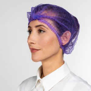 Cofia Plisada Morada