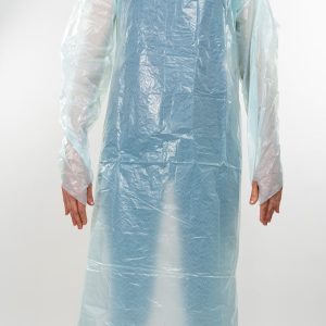 Bata de Polietileno desechable - Verde